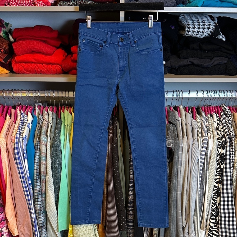 Levi’s teal super skinny 510 jeans size 26